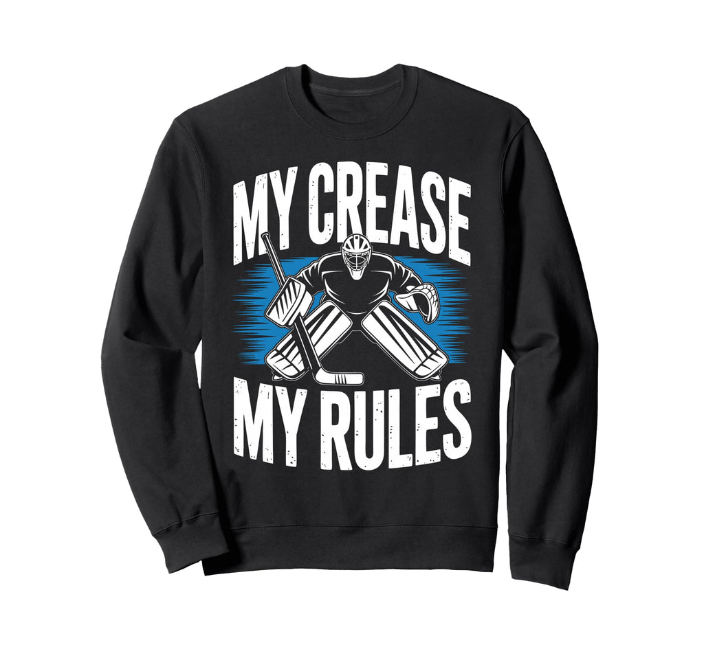 Ice Hockey Goalkeeper Crease Goalie Sweatshirt - Streetwear Style Unisex