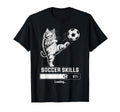 Kawaii Soccer Skills Loading Cat Mom My T-Shirt - Graphic Print Men Women