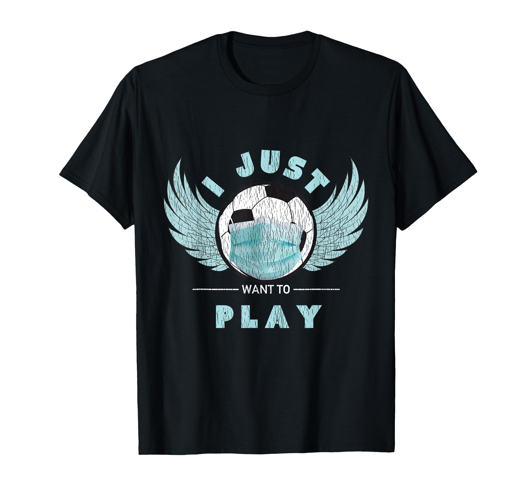 Soccer Player Funny Sports Soccer Ball Just T-Shirt - Graphic Print Unisex