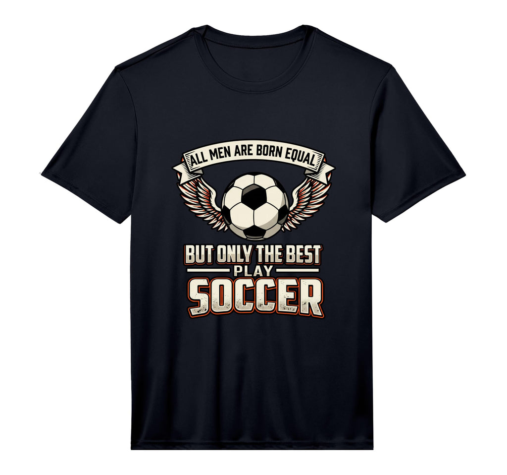 Mens All Are Born Equal Best Play T-Shirt - Casual Everyday Wear Men Women