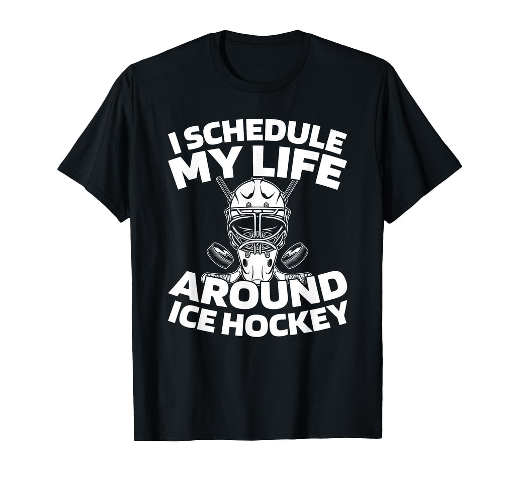 Hockey Goalkeeper Ice Hockey T-Shirt - Casual Everyday Wear for Adults