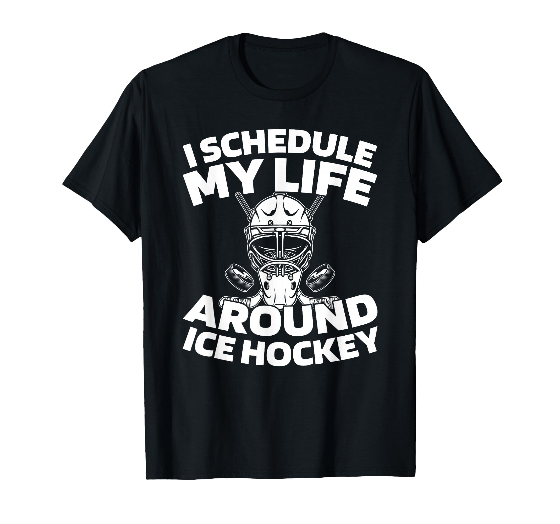 Hockey Goalkeeper Ice Hockey T-Shirt - Casual Everyday Wear for Adults