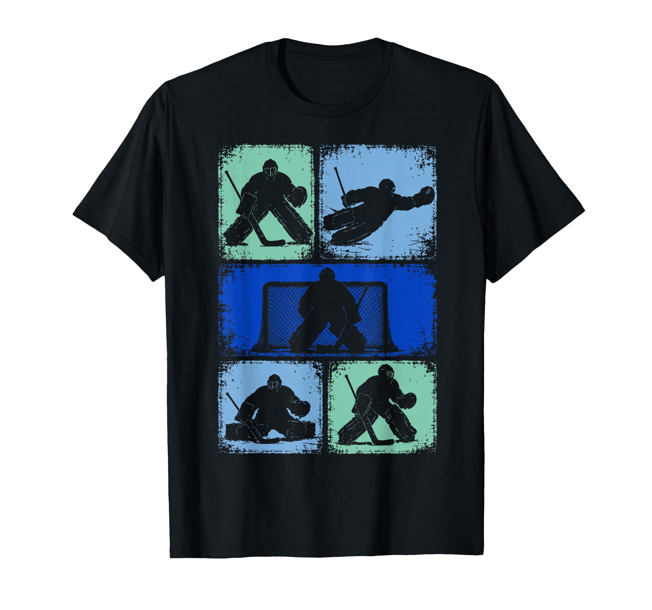 Ice Hockey Goalie Gifts Netminder Sweatshirt - Aesthetic Graphic Unisex