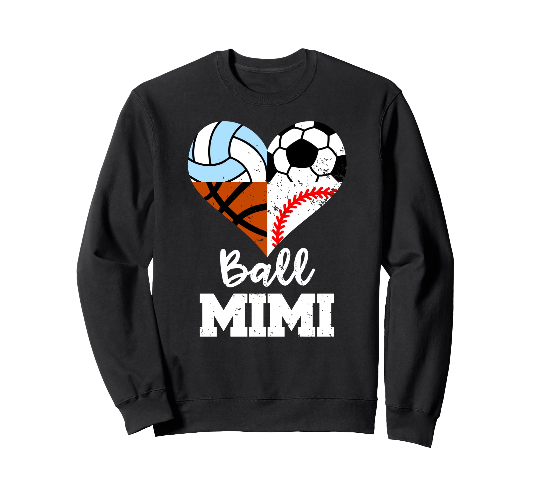 Ball Mimi Soccer Baseball Sweatshirt - Novelty Apparel Men Women