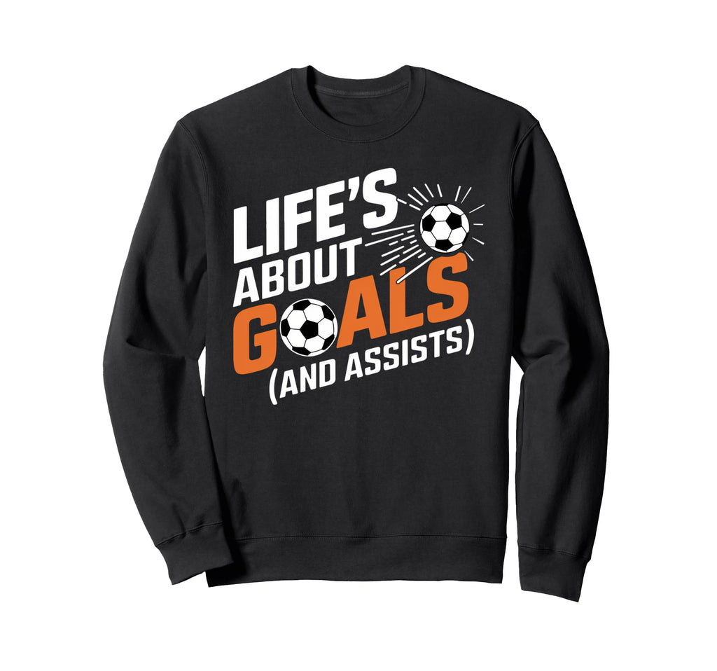 Funny Soccer Player And Coach Sweatshirt - Streetwear Style for Adults