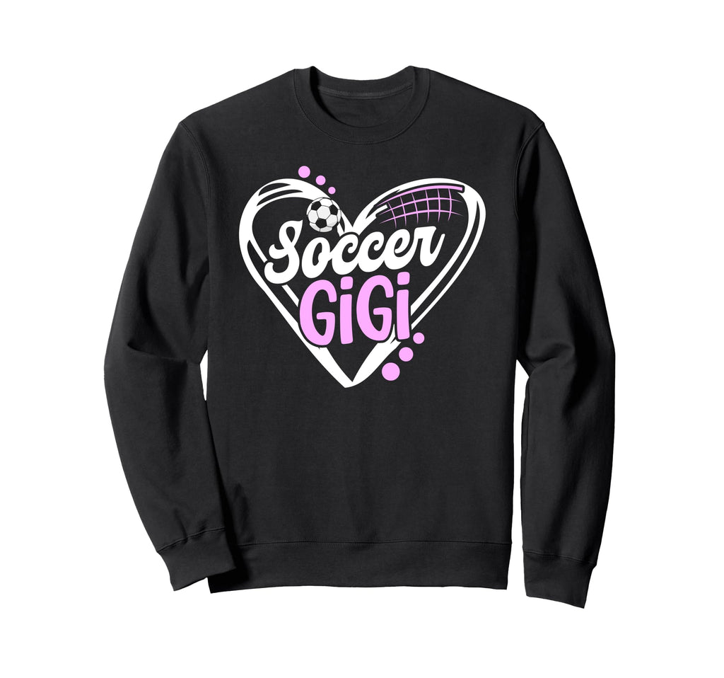 Soccer Gigi Heart Gigi Soccer Player Sweatshirt - Aesthetic Graphic Unisex