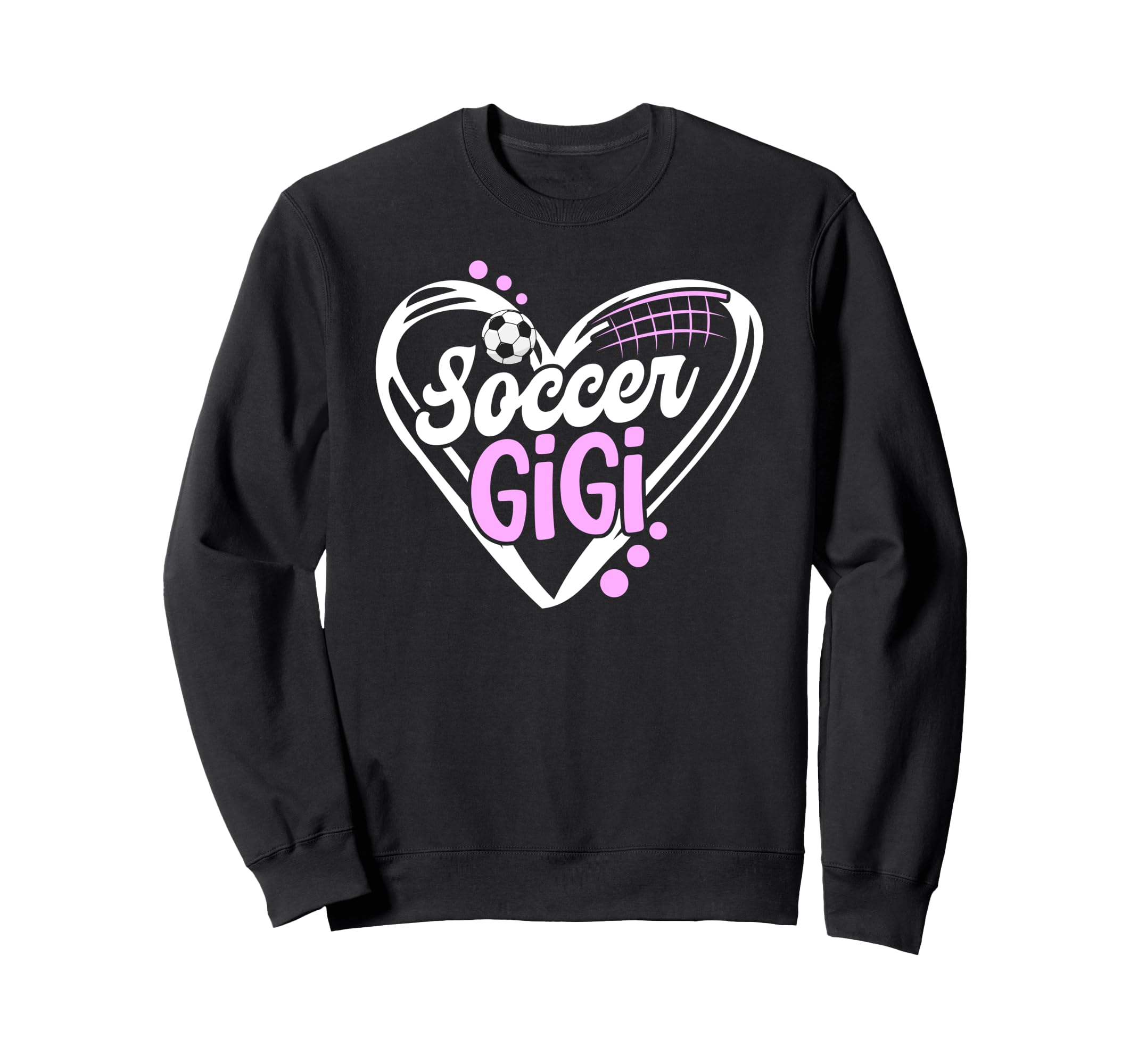 Soccer Gigi Heart Gigi Soccer Player Sweatshirt - Aesthetic Graphic Unisex