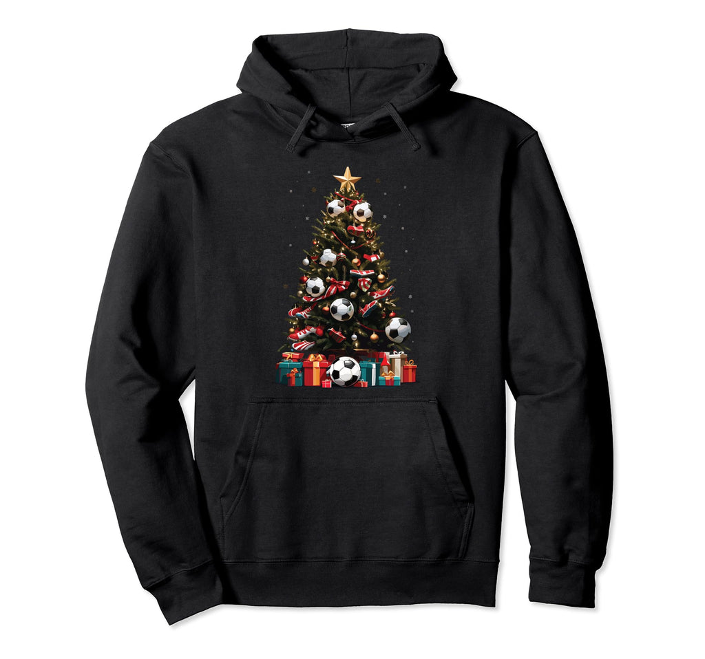 Soccer Equipment Tree Football Sports Hoodie - Aesthetic Graphic Men Women