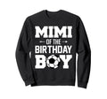 Mimi Birthday Funny Soccer Family Sweatshirt - Streetwear Style Unisex