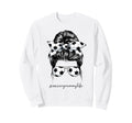 Funny Soccer Grammy Life Soccer Sweatshirt - Minimalist Print for Adults