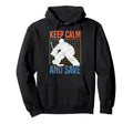 Ice Hockey Goalie Goalkeeper Keep Hoodie - Aesthetic Graphic Men Women