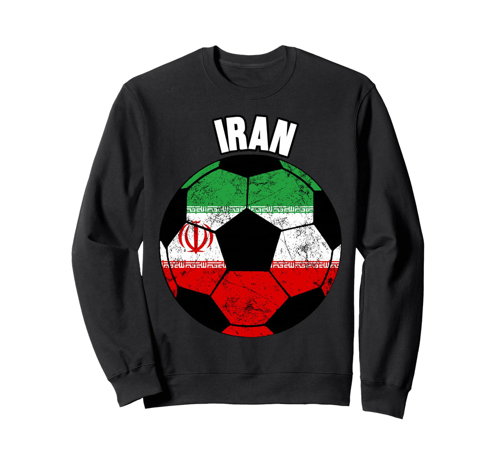 Iran Soccer Game Player Football Sweatshirt - Custom Art Print for Adults