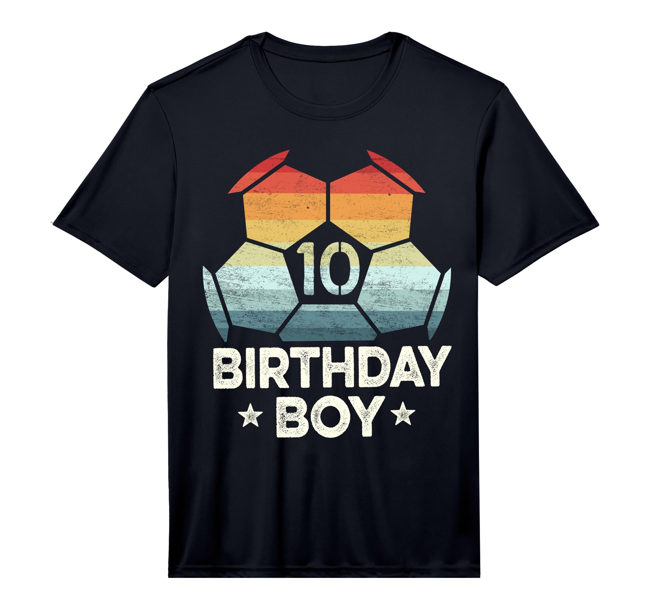 10 Year Old Soccer Player Gifts 10Th T-Shirt - Casual Everyday Wear Unisex