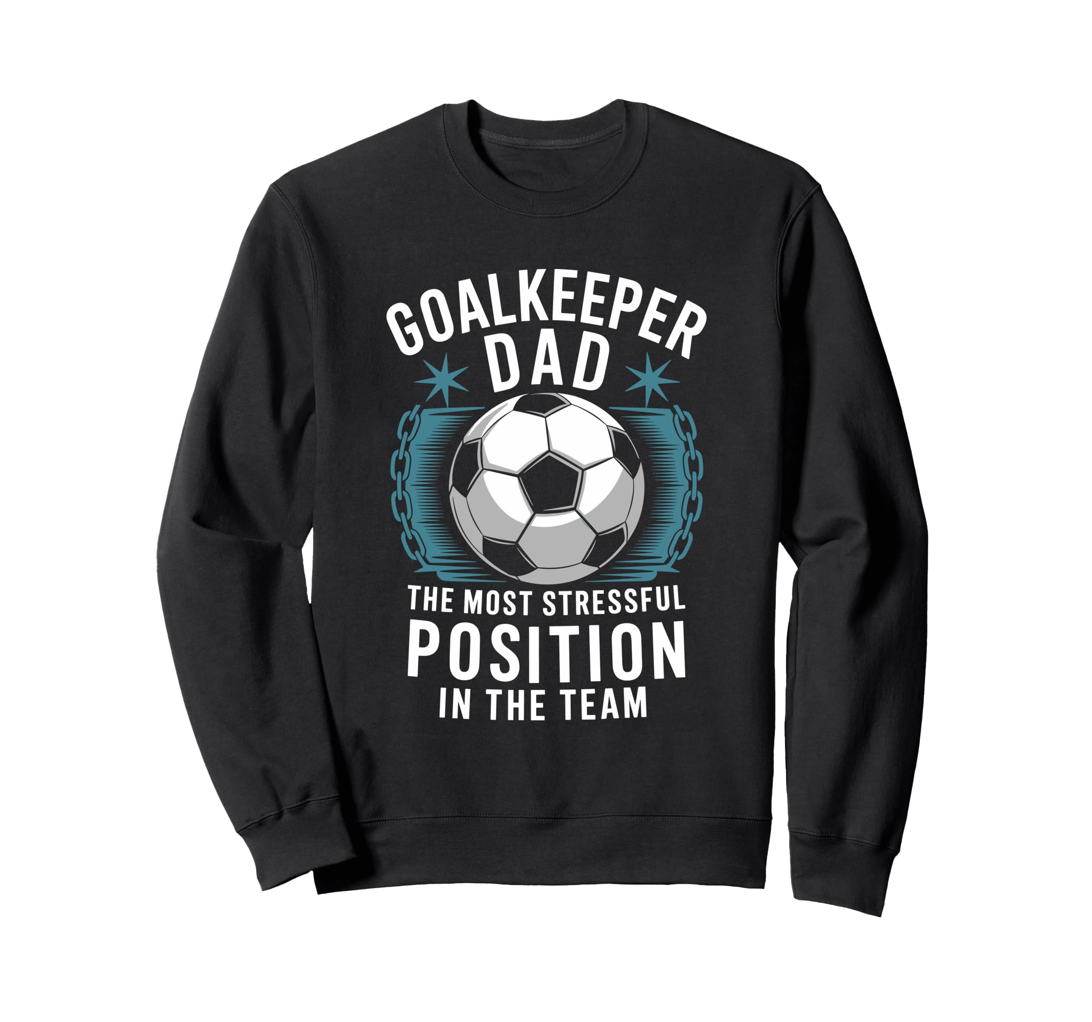 Soccer Lover Most Stressful Sweatshirt - Casual Everyday Wear for Adults