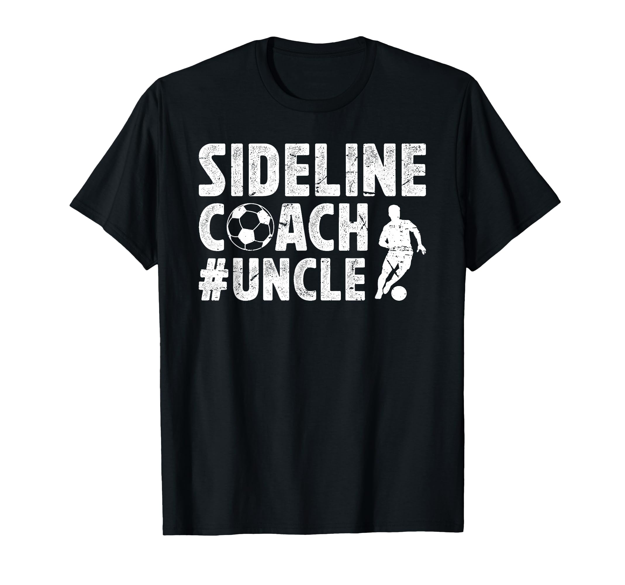Sideline Coach Soccer Uncle Soccer T-Shirt - Unique Graphic for Adults