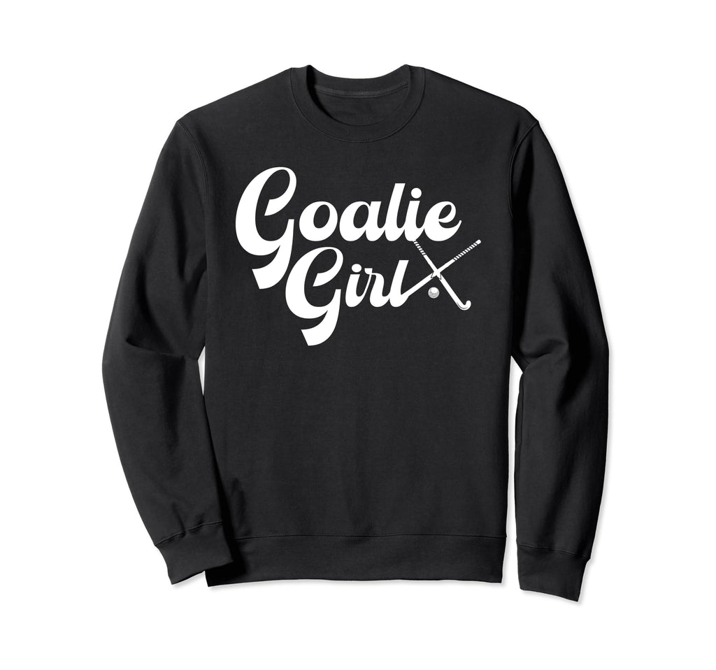 Field Hockey Goalie Field Hockey Sweatshirt - Minimalist Print for Adults