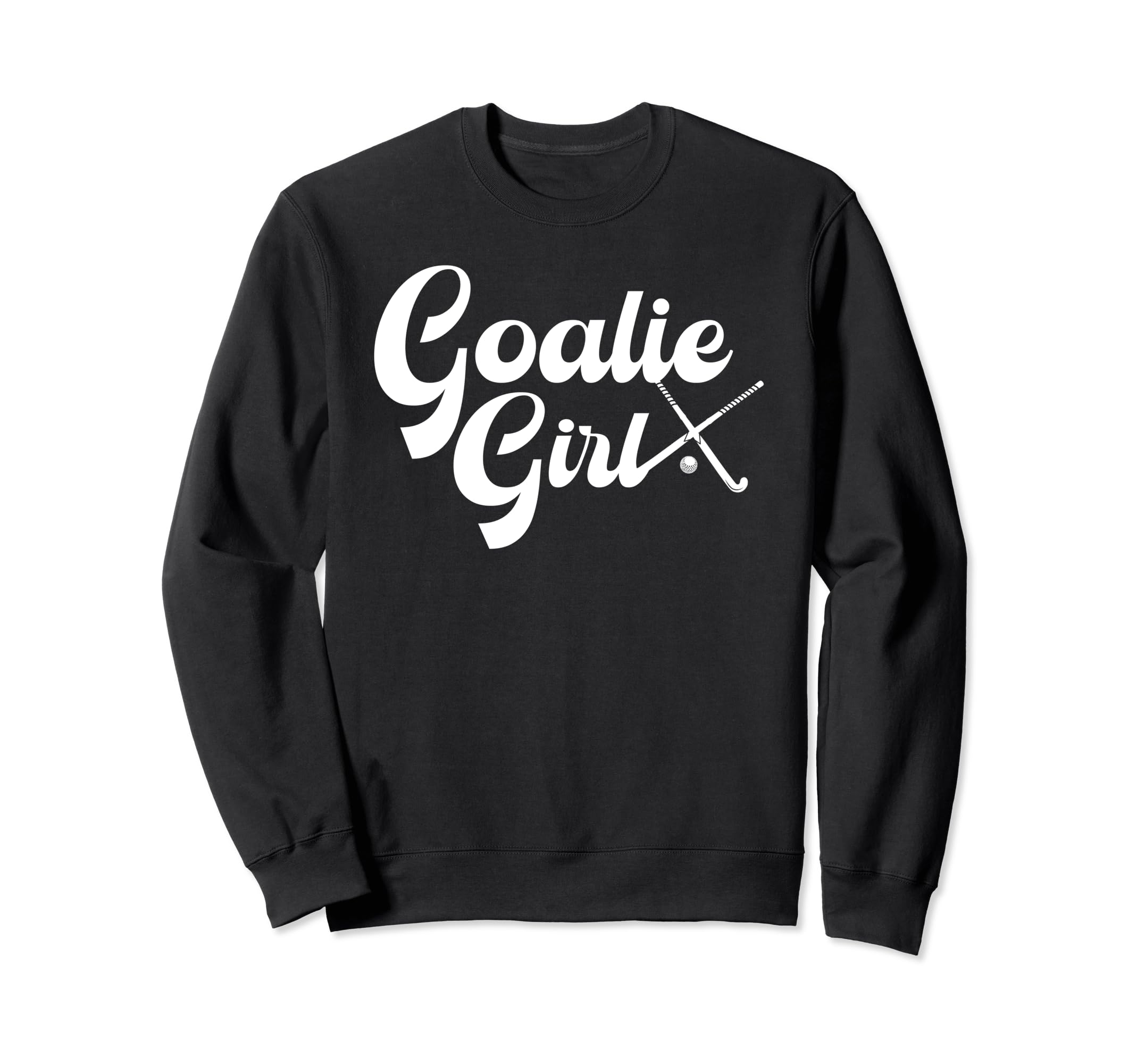 Field Hockey Goalie Field Hockey Sweatshirt - Minimalist Print for Adults