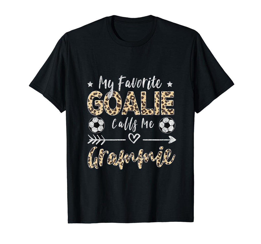 My Favorite Goalie Calls Me Grammie T-Shirt - Minimalist Print Unisex