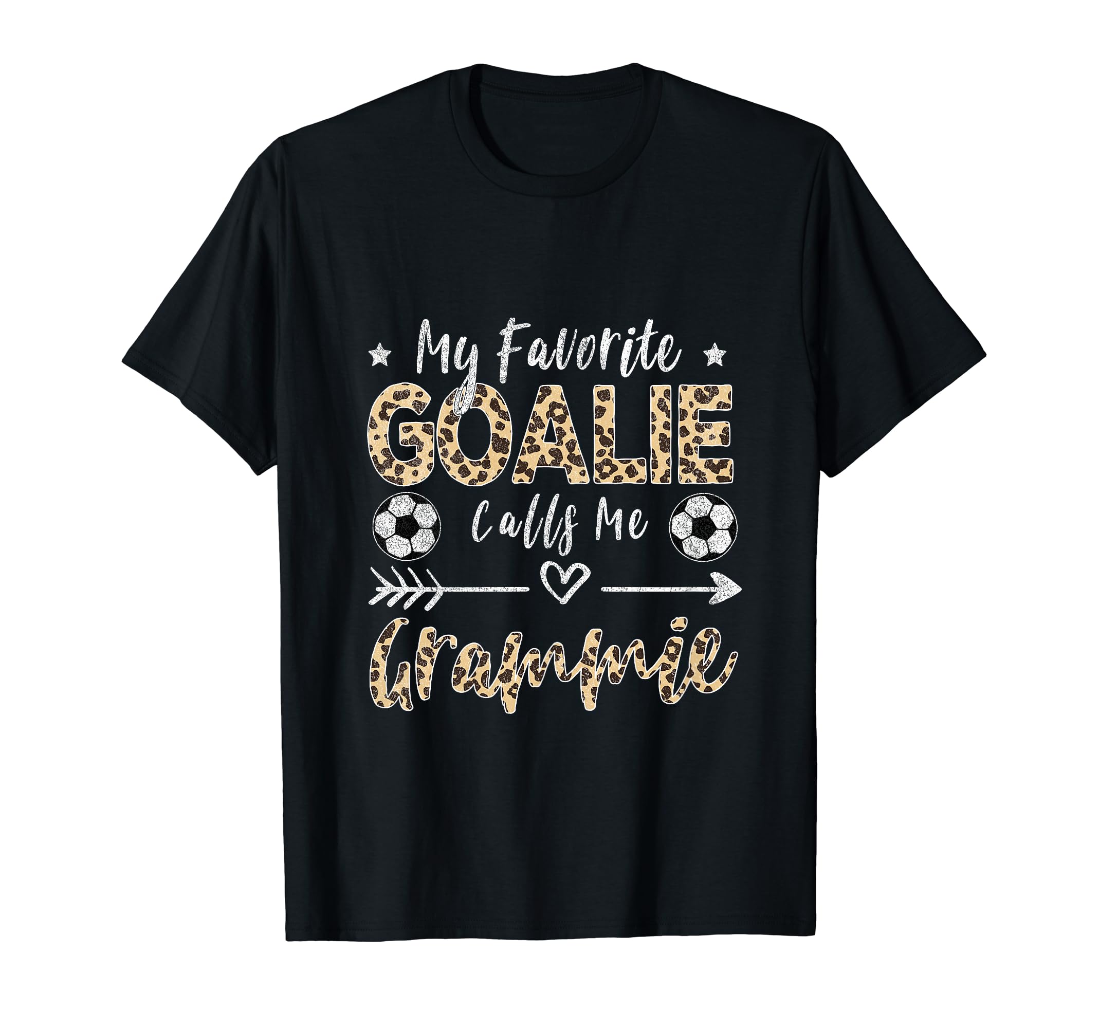 My Favorite Goalie Calls Me Grammie T-Shirt - Minimalist Print Unisex