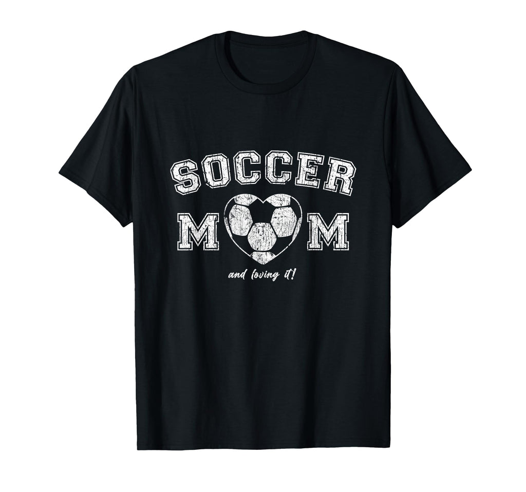 Moms Who Love Soccer Shirts T-Shirt - Fun Novelty Design Men Women