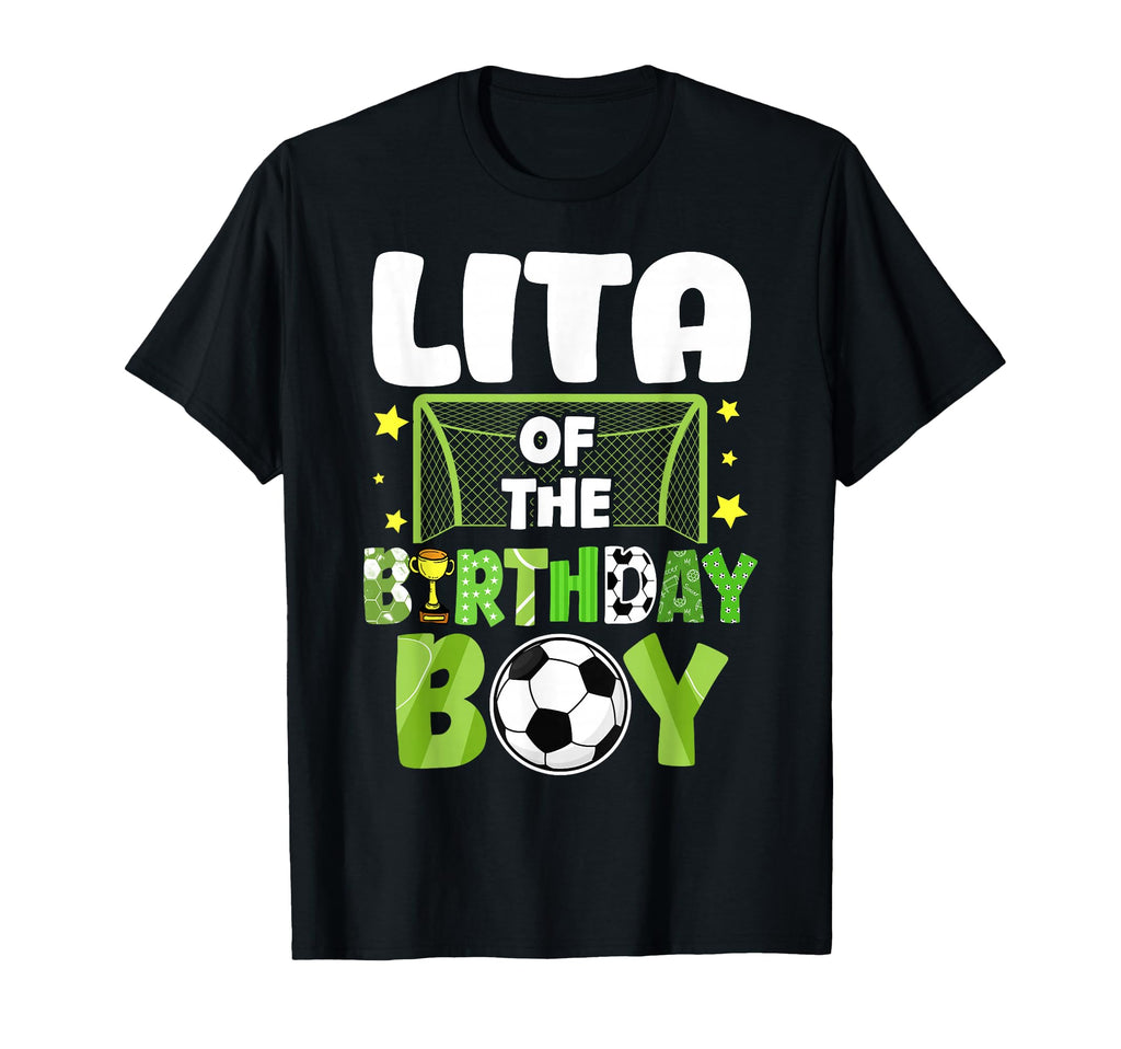 Soccer Lita Birthday Party Family T-Shirt - Trendy Graphic for Adults