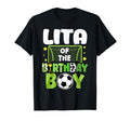 Soccer Lita Birthday Party Family T-Shirt - Trendy Graphic for Adults