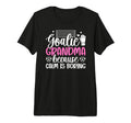 Funny Soccer Goalie Grandma Soccer T-Shirt - Casual Everyday Wear Unisex