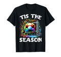 Tis Season Soccer Ball Pajamas T-Shirt - Unique Graphic Men Women
