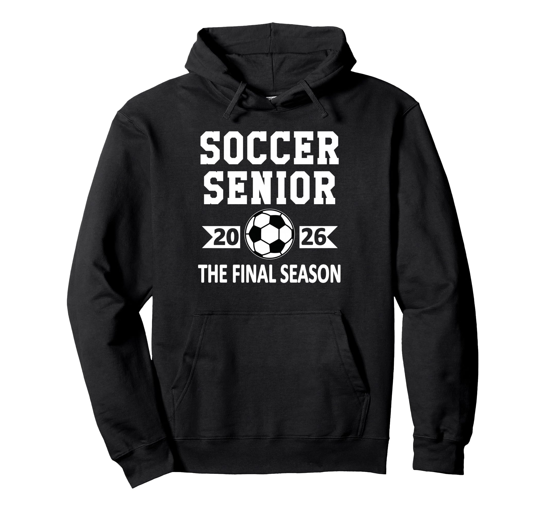 Senior Class 2026 Soccer Senior Night Hoodie - Aesthetic Graphic Men Women