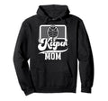 Ice Hockey Keeper Mom Ice Hockey Hoodie - Minimalist Print Men Women
