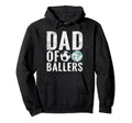 Dad Ballers Funny Soccer Volleyball Hoodie - Custom Art Print Men Women