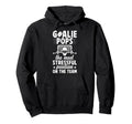 Funny Hockey Goalie Pops Ice Hockey Hoodie - Fun Novelty Design Unisex