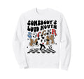 Soccer Mom Leopard Ball Sweatshirt - Minimalist Print Men Women