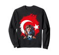 T Rkiye Gift T Rkiye Football Sweatshirt - Casual Everyday Wear Men Women