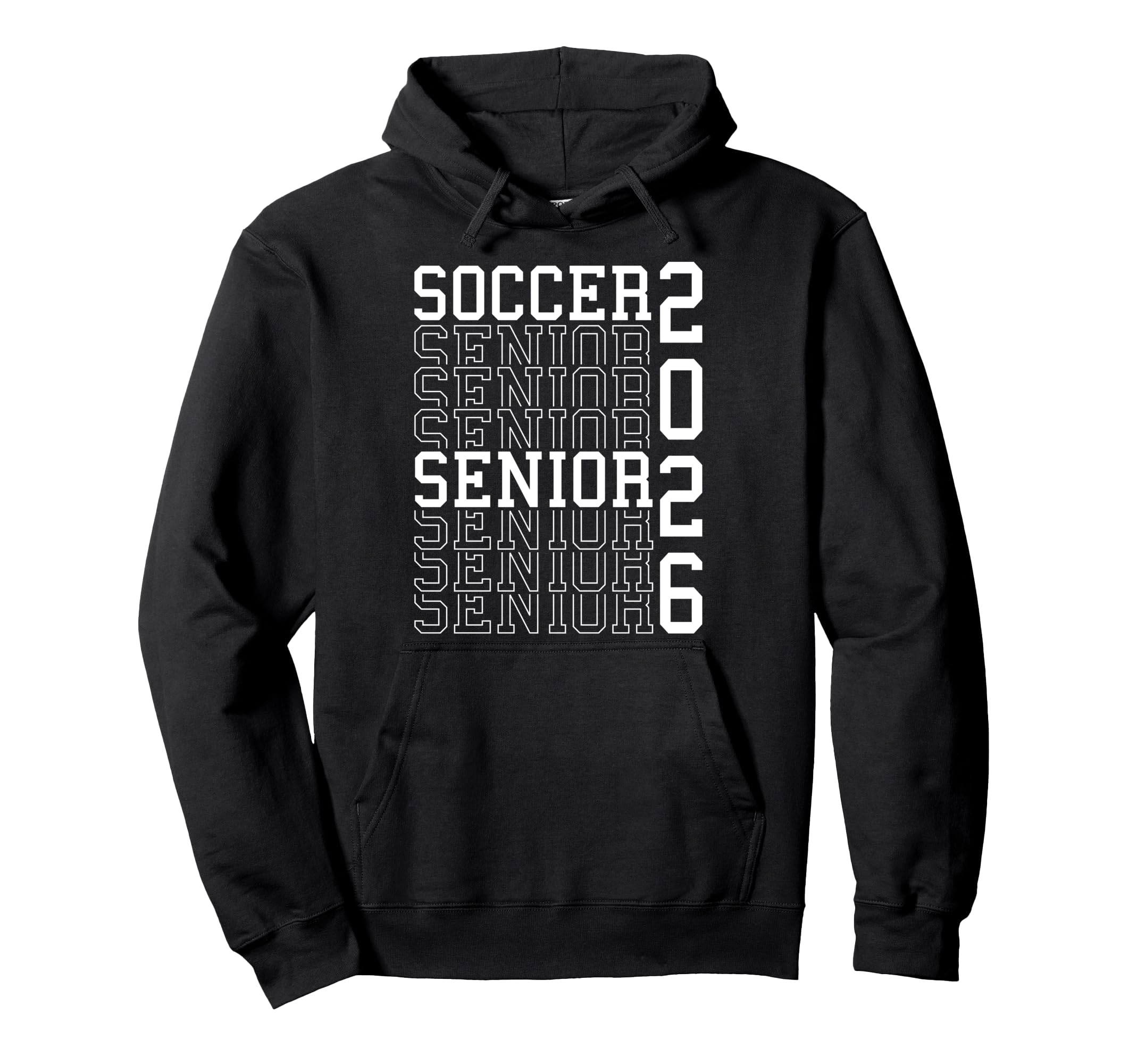 Soccer Senior Night Soccer Senior 2026 Hoodie - Minimalist Print Unisex