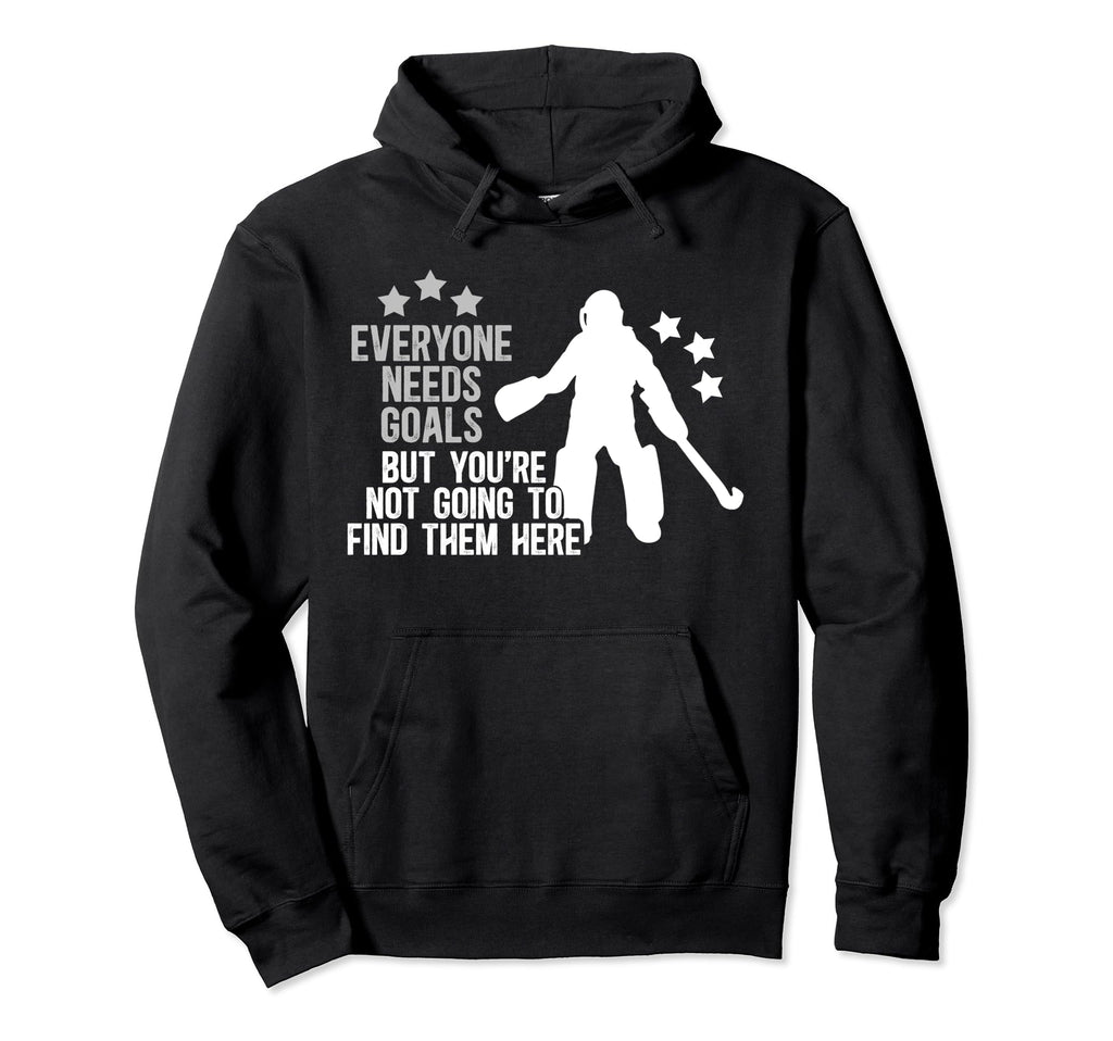 Field Hockey Keeper Funny Field Hockey Hoodie - Trendy Graphic for Adults