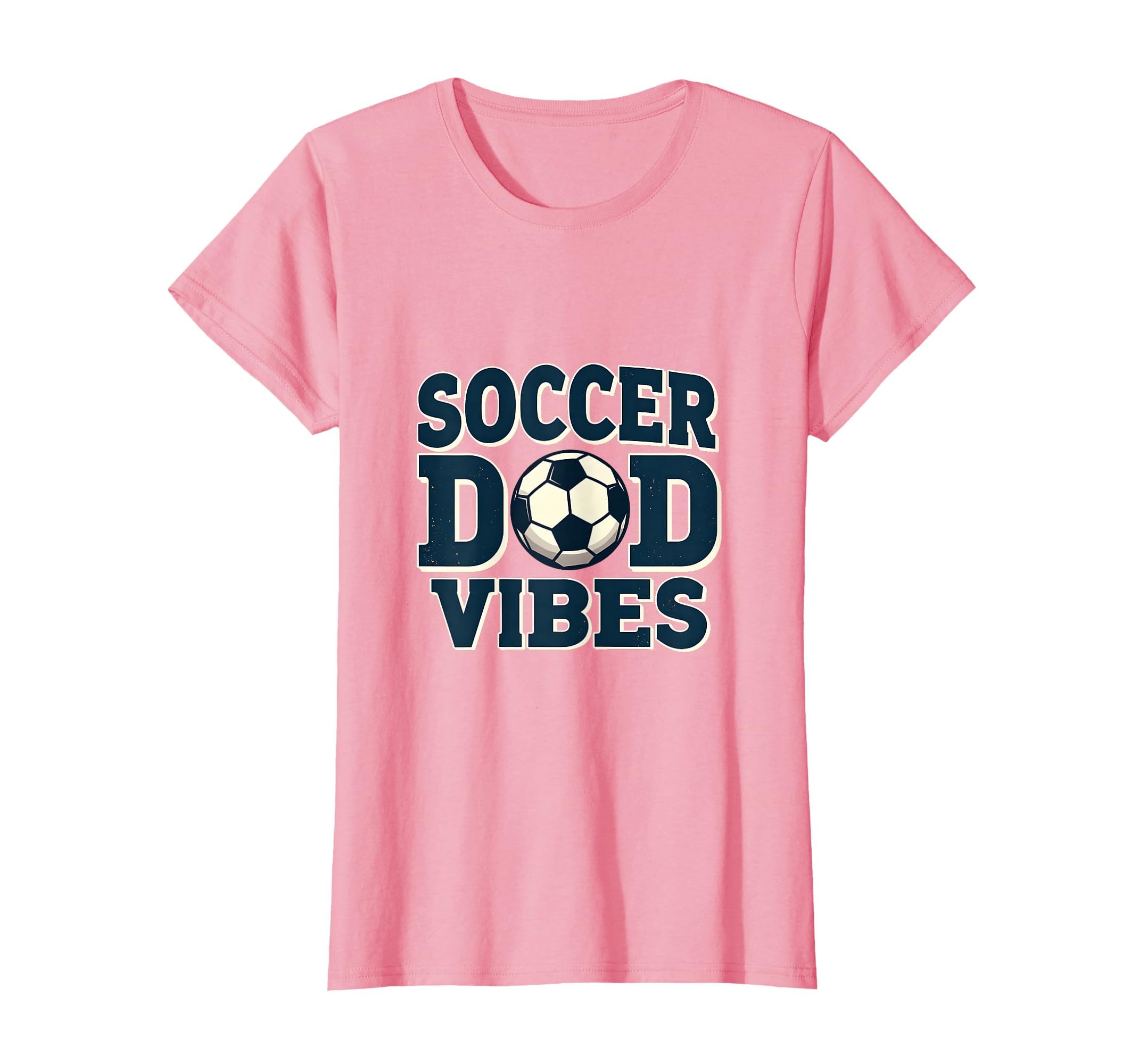 Soccer Dad Vibes Proud Sports Father T-Shirt - Minimalist Print Men Women