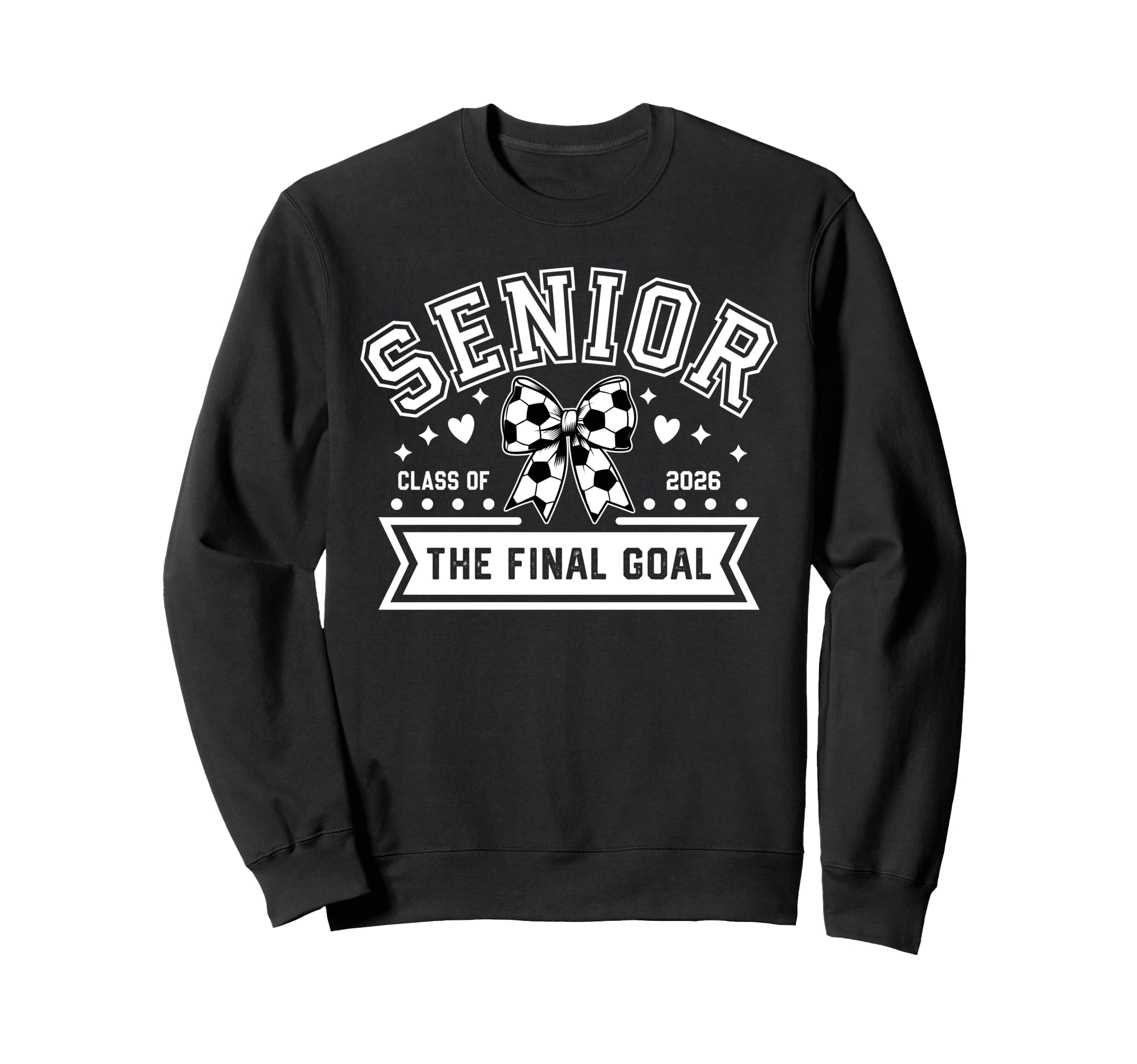 Senior Soccer Class 2026 Soccer Sweatshirt - Unique Graphic for Adults