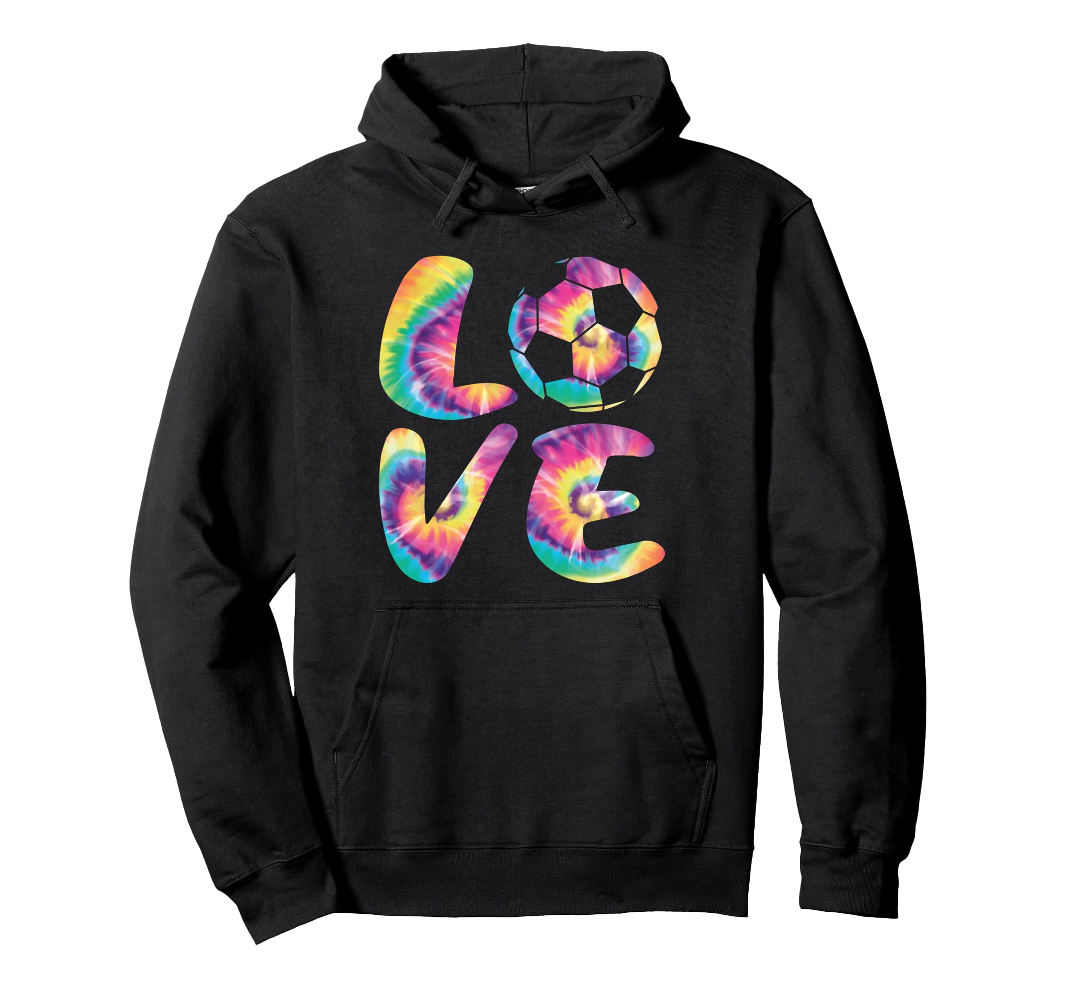 Love Soccer Soccer Player Hoodie - Trendy Graphic Unisex