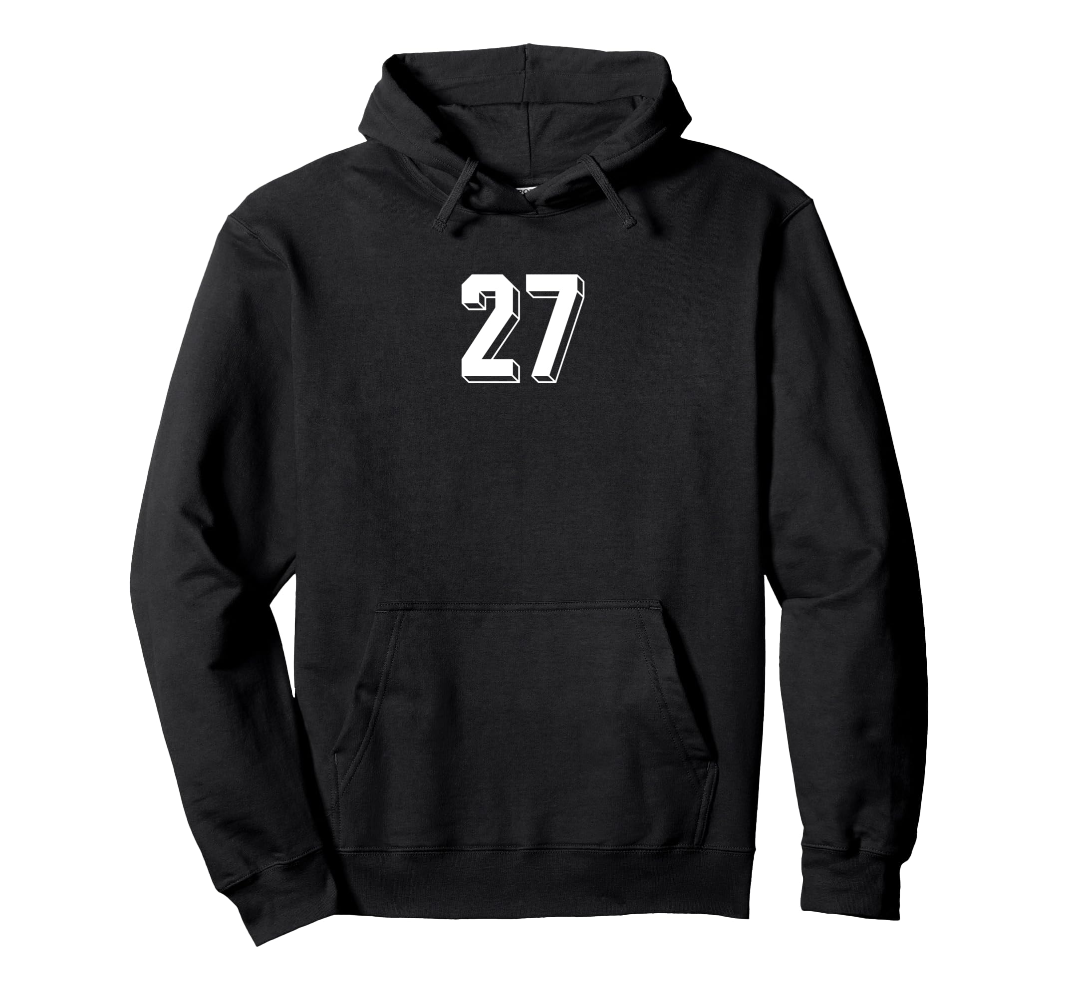 Number 27 80S 90S Soccer Team Jersey Hoodie - Unique Graphic Unisex