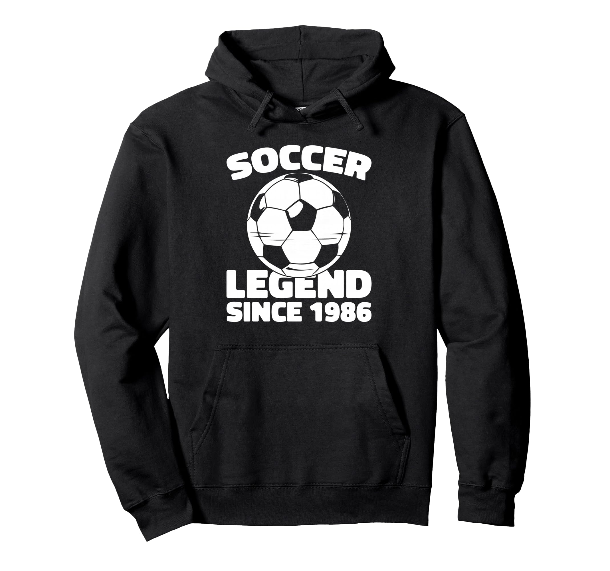 Born 1986 Player Team Sports Hoodie - Casual Everyday Wear Men Women