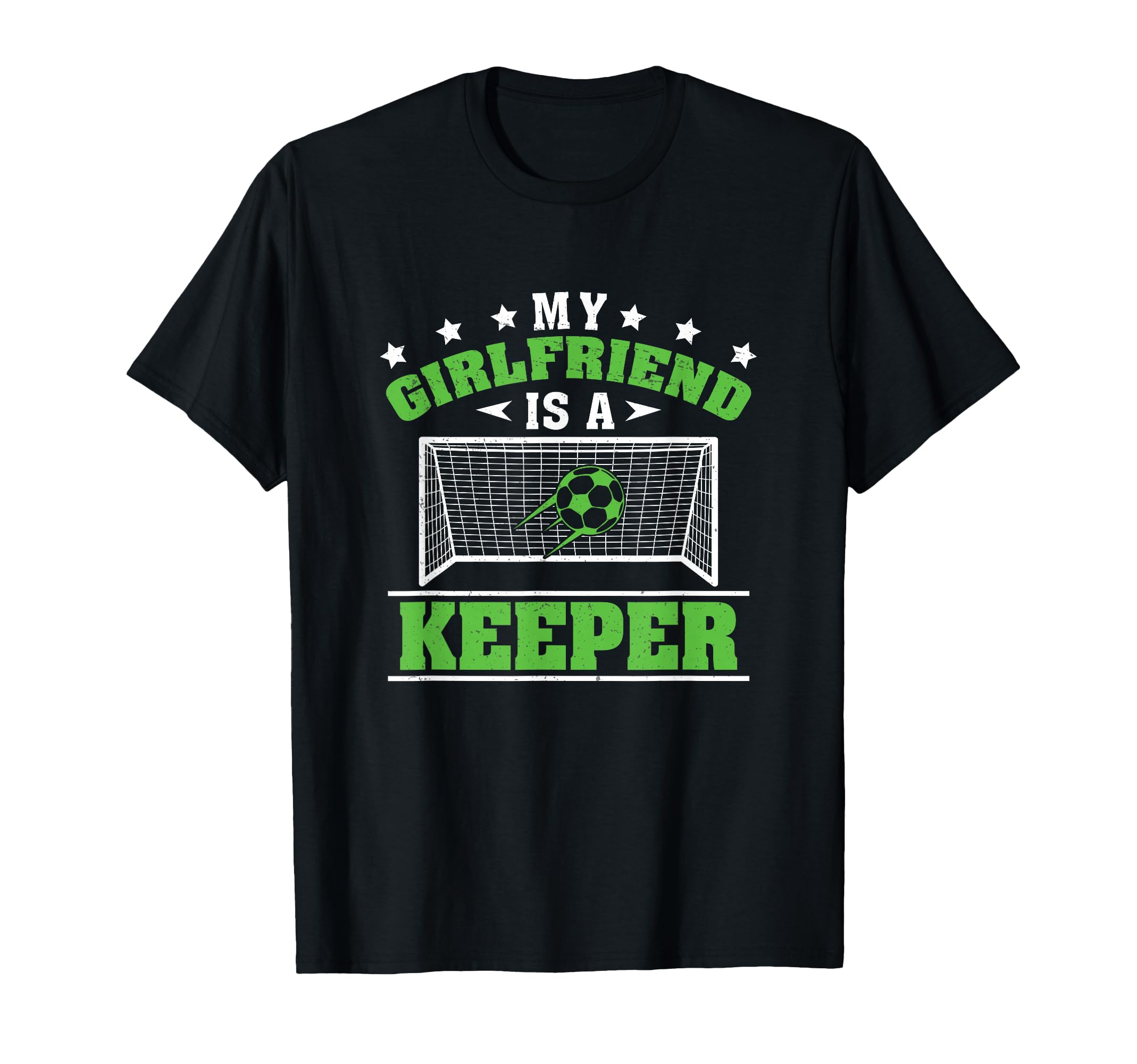 My Girlfriend Is Soccer Player Fan T-Shirt - Aesthetic Graphic Men Women