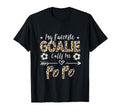 My Favorite Goalie Calls Me Popo T-Shirt - Trendy Graphic Men Women