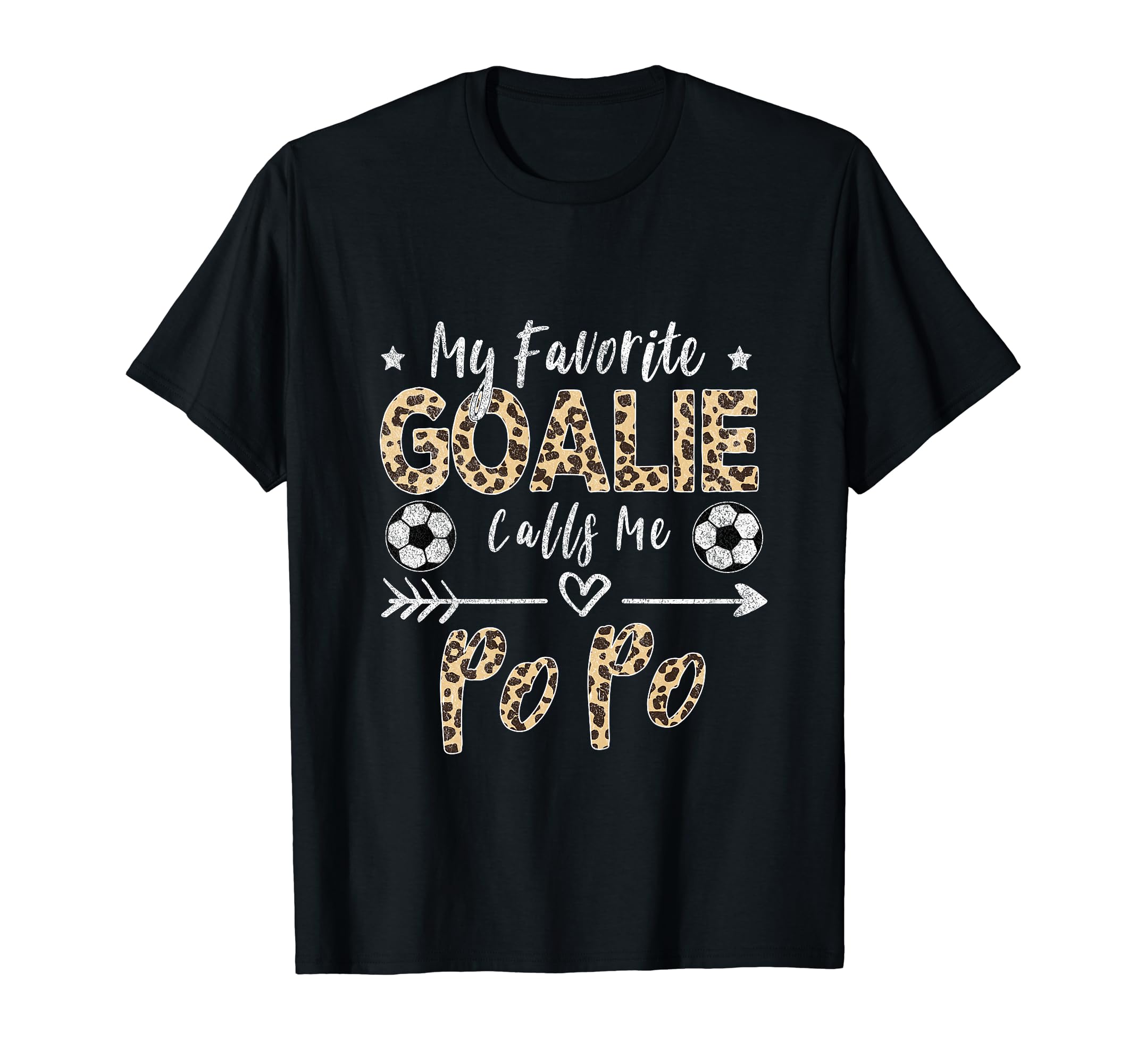 My Favorite Goalie Calls Me Popo T-Shirt - Trendy Graphic Men Women