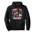 Soccer Mama Mom Life Sidelines Mommy Hoodie - Custom Art Print Unisex