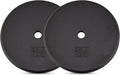 Yes4All Standard 1" Cast Iron Weight Plate - Ideal for Strength Training - Multiple Weight: 5LB to 25LB (Single & Set of 4)