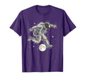 Astronaut Playing Soccer Soccer Player T-Shirt - Unique Graphic for Adults