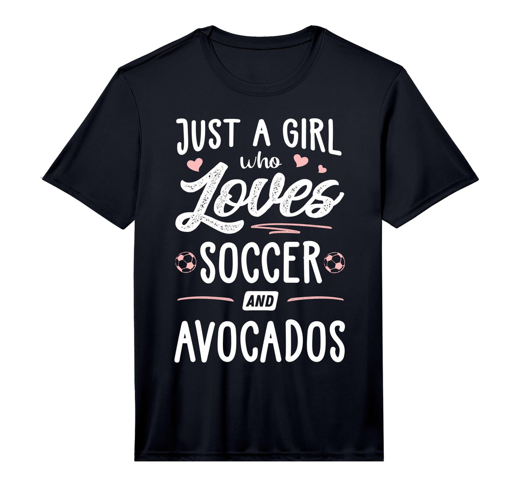 Just Who Loves Soccer And Avocados T-Shirt - Unique Graphic for Adults