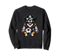 Bernese Mountain Dog Soccer Ball Sweatshirt - Minimalist Print for Adults