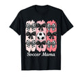 Soccer Mama Coquette Bow Soccer Mom T-Shirt - Streetwear Style Unisex